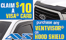 AVS Ventvisor or Hood Shield $10 Offer!