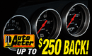 Auto Meter Save Across The Dash Rebate!